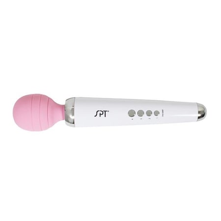 Spt SPT UC-571P Multi Speed Wand Massager; Pink UC-571P